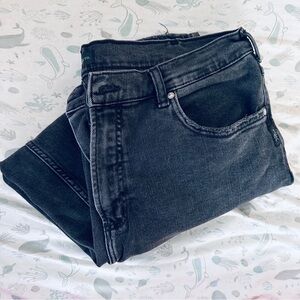 Silver High-Rise Women’s Black Jeans